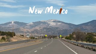 New Mexico Drive to Los Alamos in 4K