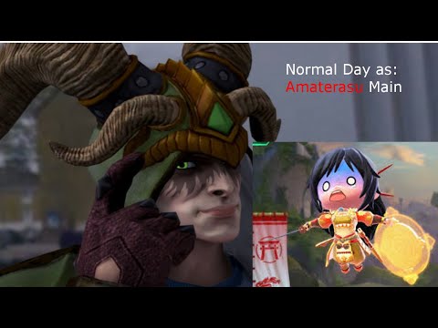 NORMAL DAY AS: Amaterasu Main | Smite Montage