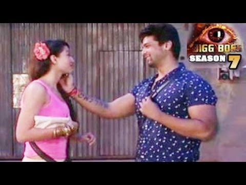Kushal Gives Gauhar a BACK MASSAGE - Bigg Boss 7 24th September 2013 FULL EPISODE