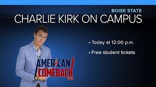Today In Your Neighborhood: Charlie Kirk at BSU and another day of Centennial celebration