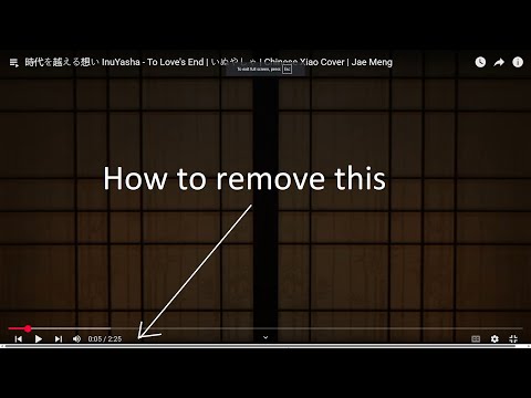 How to Get Rid of the YouTube Full Screen Scrollbar | Quick and Easy Solution