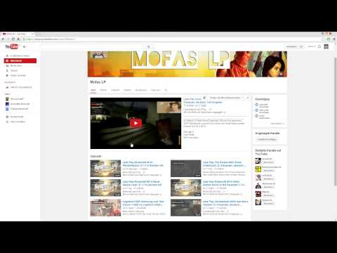 Youtube Kanal Layout ändern, großes Video im Kanal 2014