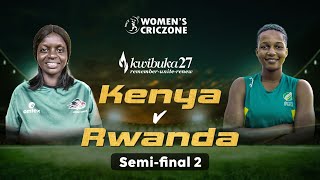 Kenya vs Rwanda - Semi-Final 2 | Kwibuka T20 Tournament