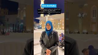 Download lagu Inni Aroftuka (انّي عرفتك) sholawat di depan Masjid Sidna Husein RA Mesir #sholawat #shorts mp3
