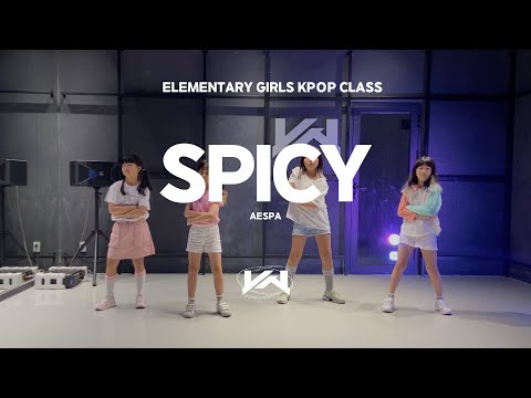 JST ELEMENTARY GIRLS KPOP CLASS I AESPA - SPICY