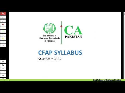 KnS | CA - CFAP 05  | ATX | Orientation & Guidance Session| By Munir Shafi | June 25 Attempt