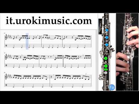 Corso di Oboe Ozuna - Dile Que Tu Me Quieres Tablature Tab Parte#2 um-i276