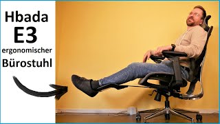 HBADA E3 Review: Mein neuer ergonomischer Bürostuhl - Für Rücken, Büro und Gaming - Moschuss