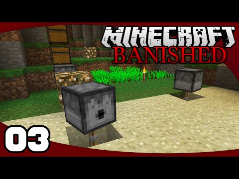 FTB Banished - Ep. 3: Turret Mobs! | Banished Minecraft Modpack Let's Play