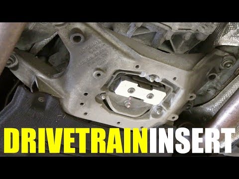 How to Install Drivetrain Inserts | B8.5 Audi S4