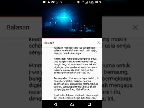 Sampai Jadi Debu (ananda badudu hampir menangis) dan testimoni kolom komen