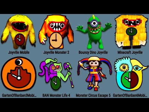 Terrifying 2023 Horror - Joyville Monster 2 vs Bouncy Dino