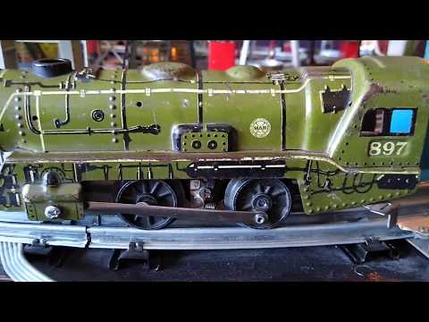 Marx military 897 train fixed and finished