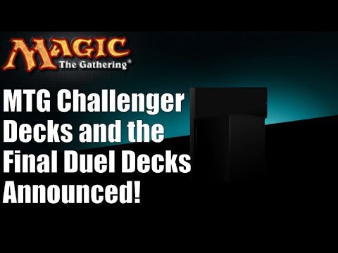 MTG Challenger Decks and the Final Duel Decks Announced!