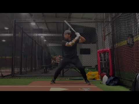 Israel Delgado switch hitting catcher