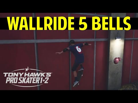 School: How to Wallride 5 Bells | Tony Hawk's Pro Skater 1+2 (Gameplay Walkthrough)