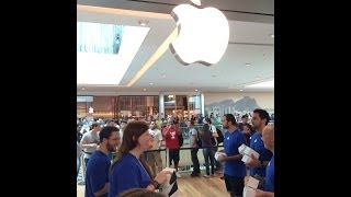 preview picture of video 'Inauguração primeira Apple Store do Brasil!'