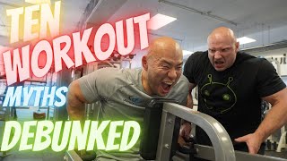 10 Workout Myths Debunked | What you should do instead| Build Muscle Fast | Workout Tips