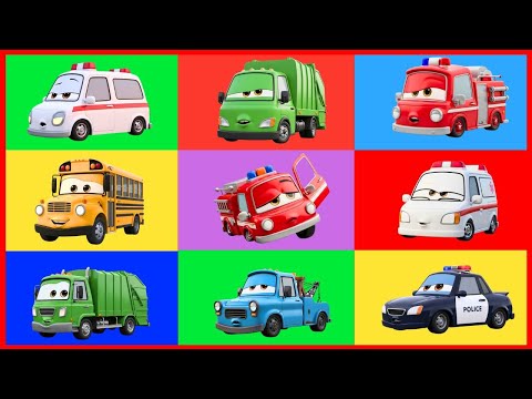 What Do We See? 🚗 Click & Learn Vehicles! | Fire Truck, School Bus & More