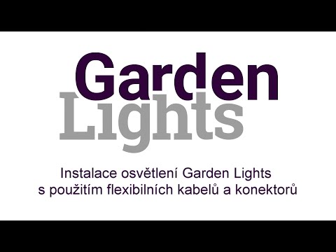 Video Šroubovací konektor SPT-1, Garden Lights