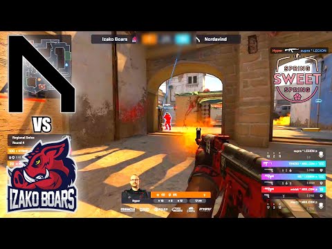 Nordavind vs Izako Boars - Spring Sweet Spring 1 | CSGO HIGHLIGHTS