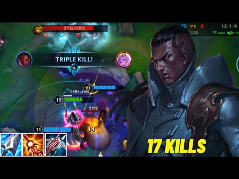 WILD RIFT - LUCIAN THIS BEST BUILD SO BROKEN DAMAGE! | 뉴빌드 루시안 미드 슈퍼데미지
