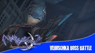 Nights of Azure 2 - Veruschka Boss Battle [PC Steam]