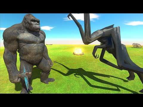 MUTO FEMALE VS KING KONG - Animal Revolt Battle Simulator