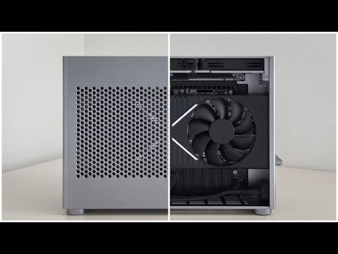 Louqe Ghost S1 Cousin - 6L ITX Case ZS A4S v3