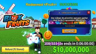 😱 NOVOS CÓDIGOS DE EXP 😱 +29 CÓDIGOS DE 2X XP BELI E RESET NO BLOX FRUITS 2026 - blox fruit codes