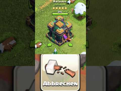 Cancel 15-day upgrade shortly before the end. 😎 Clash of Clans