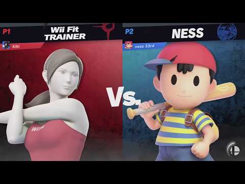 [Battle Arenas 5-12-19] Kiki (Wii Fit Trainer) vs. ness 33rd (Ness)