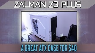 preview picture of video 'Zalman Z3 Plus (White) Mid Tower ATX Case - Full Review + AMD Rig Close-up'