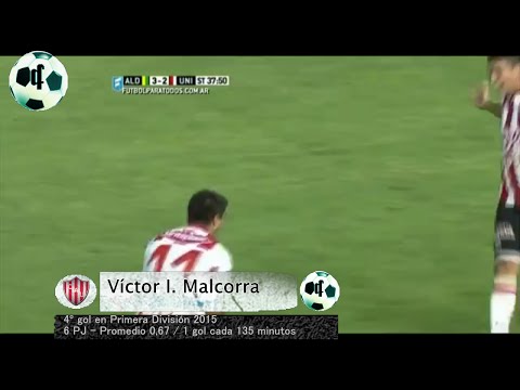 Gol Víctor Ignacio Malcorra - Aldosivi 3 Vs Unión 3 - Primera División 2015