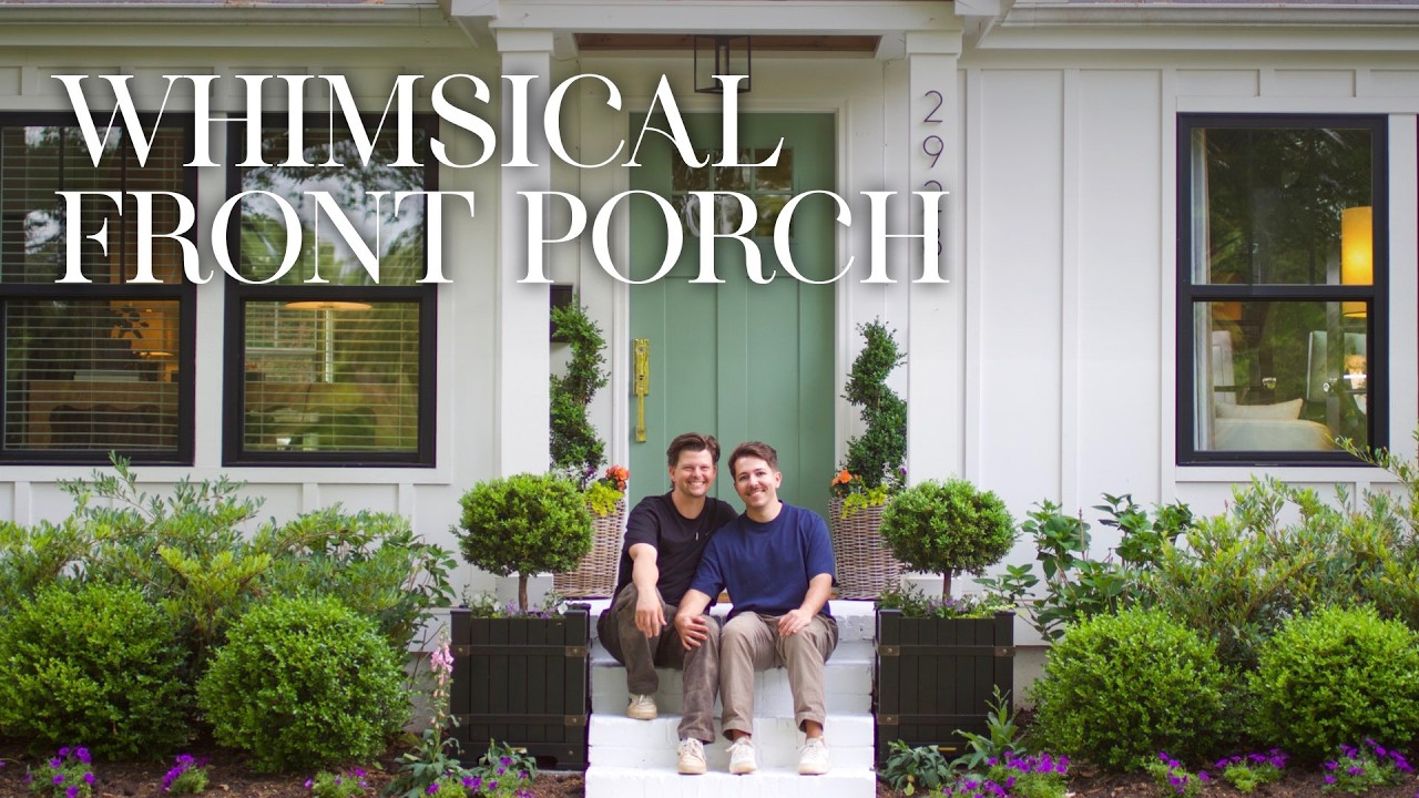 Creating a Whimsical Font Porch | Gardener in Love