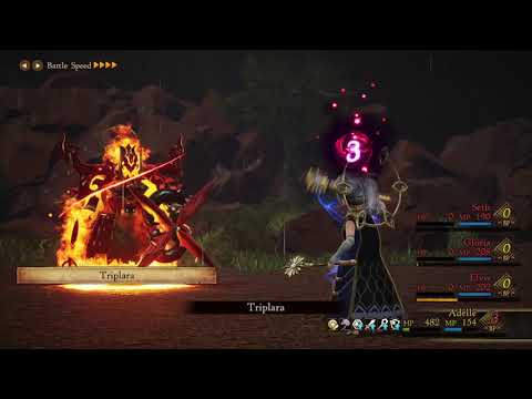 Bravely Default II Solo Challenge - Susanoo vs Adelle (level 24)