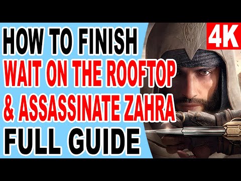 Wait on the Rooftop for the Scholar to Return and Assassinate Zahra - Assassin's Creed Mirage PS5