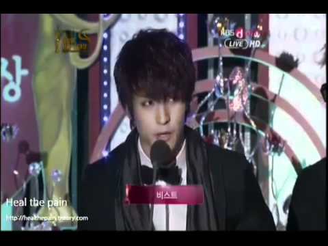 [120119] BEAST -  Winning the Bonsang Award @ 21st Seoul Music Awards