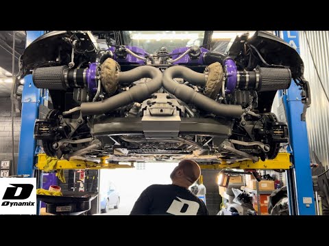 2018 Audi R8 AMS Alpha 9 Twin Turbo Kit FULL INSTALL!!