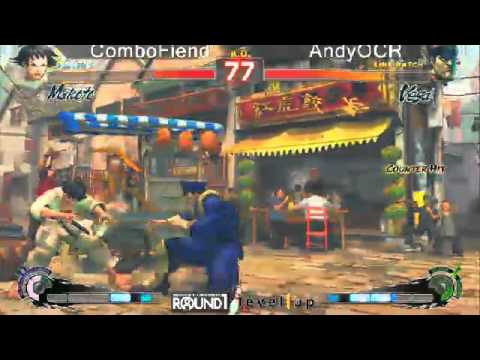 SSF4 AE: ComboFiend (Makoto) vs AndyOCR (Dictator) - levelup (Round One Arcade)
