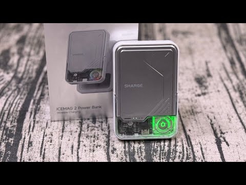 Sạc Dự Phòng Không Dây SHARGE ICEMAG 2 - Nhanh Gấp Đôi Với Hệ Thống Làm Mát Chủ Động