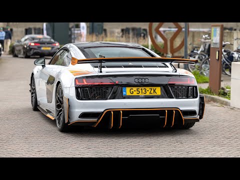 Audi R8 V10 Plus with QuickSilver Exhaust - LOUD Accelerations & Downshifts !