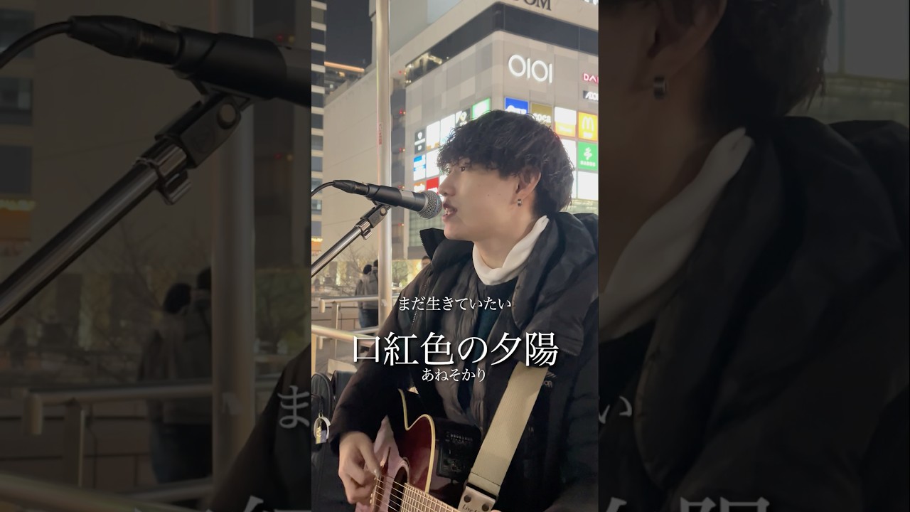 口紅色の夕陽 / あねそかり"夢では口で言えたって話"2026年7月19日(日)新宿SAMURAI 2nd Oneman LIVE チケット販売中!!#music #弾き語り  #good