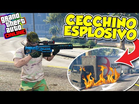 Gta 5 ITA - La nuova arma più forte del gioco!!