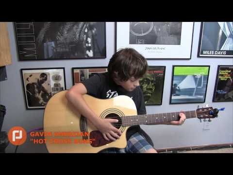 Hot Cross Buns guitar cover by Gavin Emerzian