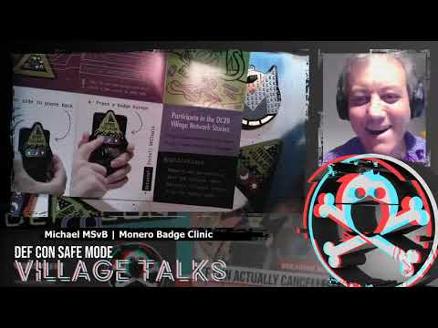 DEF CON Safe Mode Monero Village - Michael Schloh von Bennewitz  - Badge Clinic