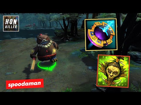 HoN Pandamonium SHRUNKEN HEAD with PORTAL KEY