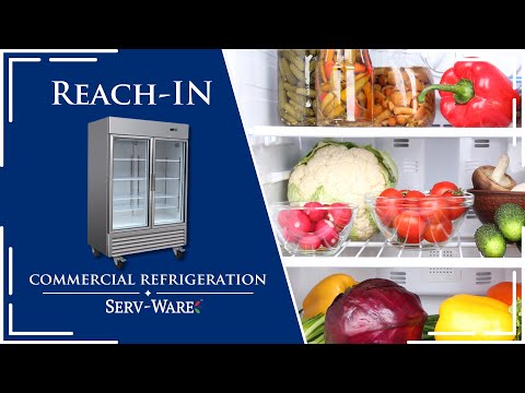 Serv-Ware RF2-HC-T 54" 2-Solid Door Reach-In Freezer, Bottom Mount, 49 cu. ft., Stainless Steel 2 image