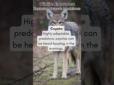 Coyotes: Nature's Crafty Predators