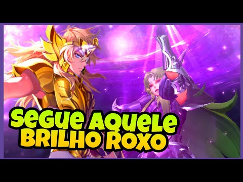 Hyoga Dourado com Shion de Sapuri 🥳 - Saint Seiya Awakening